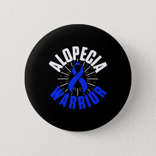 Awareness Hair Loss Warrior Therapeutic Survivor 5 Button