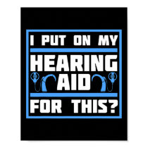 Awareness Hearing Aid Implant Asl 1  Poster