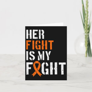 Awareness Her Fight Is My Fight Support 1  Card