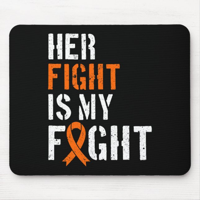 Awareness Her Fight Is My Fight Support 1  Mouse Pad (Front)