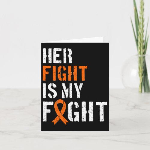 Awareness Her Fight Is My Fight Support 2  Card