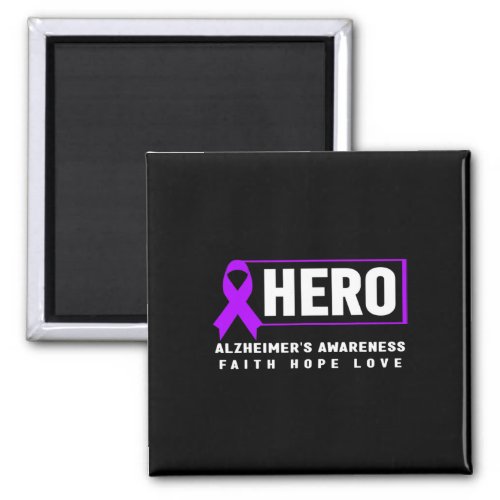 Awareness _ Hero Heimers Awareness  Magnet