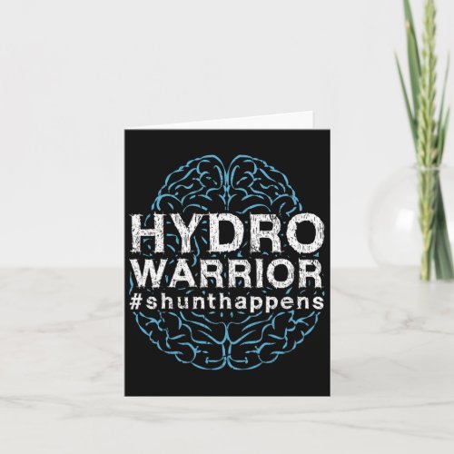 Awareness Hydro Warrior Shunt Happens Brain  Card