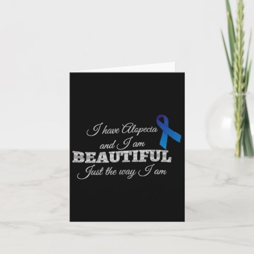 Awareness I Am Beautiful Just The Way I Am  Card