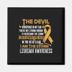 Awareness I Am The Storm Devil  Magnet