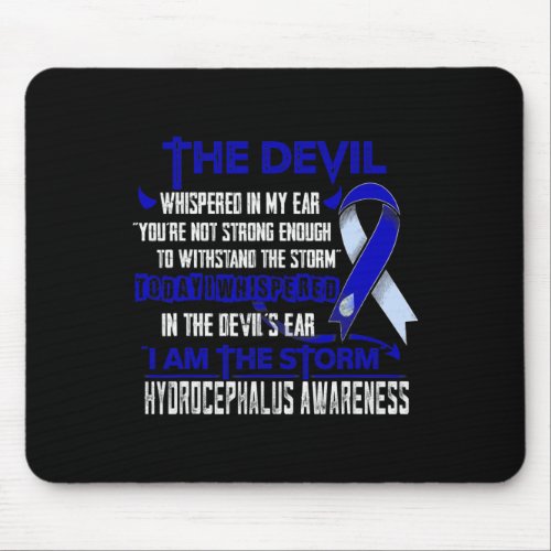 Awareness I Am The Storm Devil  Mouse Pad