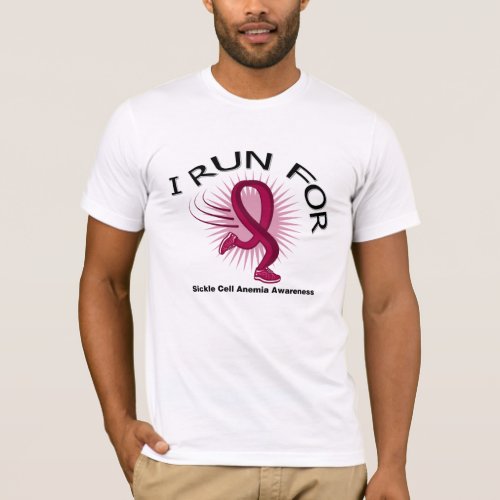 Awareness I Run For Sickle Cell Anemia T_Shirt