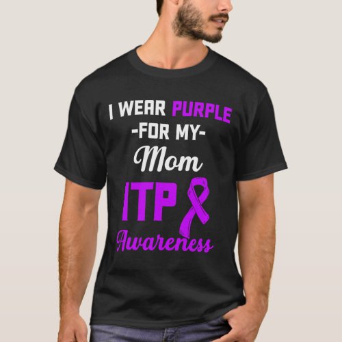 Awareness Immune Thrombocytopenia Warrior Survivor T_Shirt