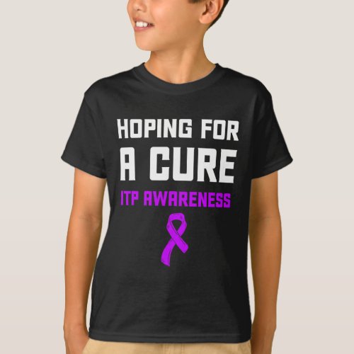 Awareness Immune Thrombocytopenia Warrior Survivor T_Shirt