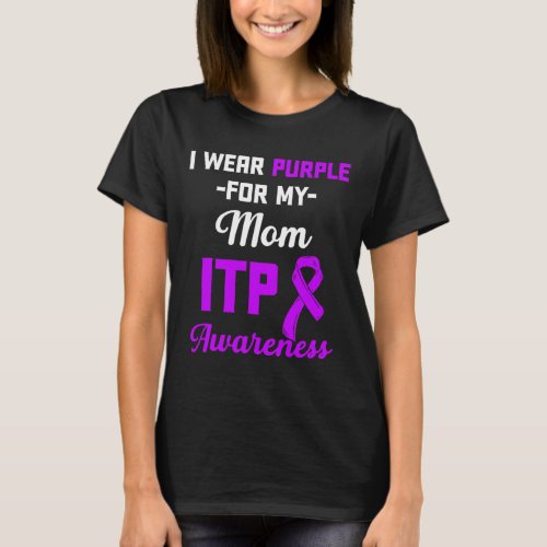 Awareness Immune Thrombocytopenia Warrior Survivor T_Shirt