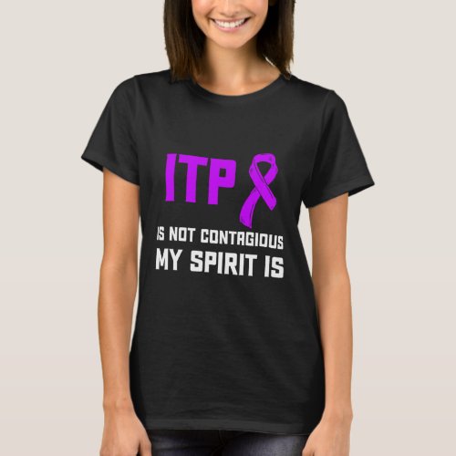 Awareness Immune Thrombocytopenia Warrior Survivor T_Shirt