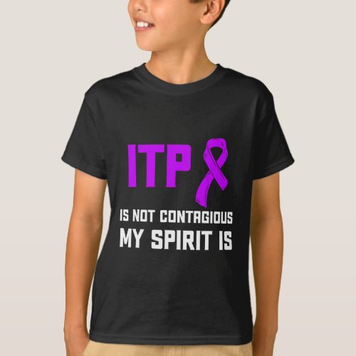 Awareness Immune Thrombocytopenia Warrior Survivor T_Shirt