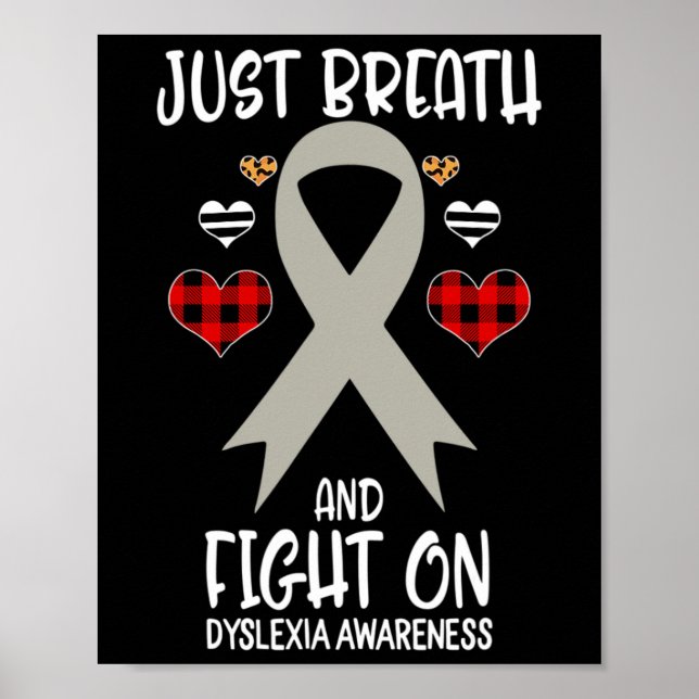 Awareness Just Breath And Fight On  Poster (Front)