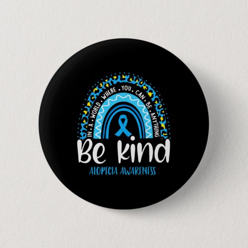 Awareness Leopard Rainbow Choose Kindness  Button