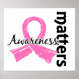 Awareness Matters 7 Breast Cancer Poster