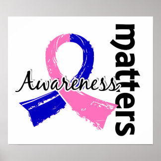 Awareness Matters 7 Male Breast Cancer Poster