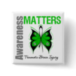 Awareness Matters Butterfly Traumatic Brain Injury Button