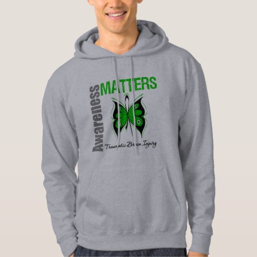 Awareness Matters Butterfly Traumatic Brain Injury Hoodie