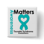 Awareness Matters Tourette Syndrome Button