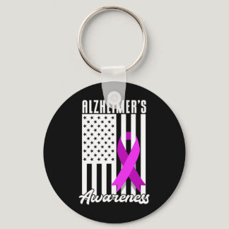 Awareness Memories Heimer’s Awareness  Keychain