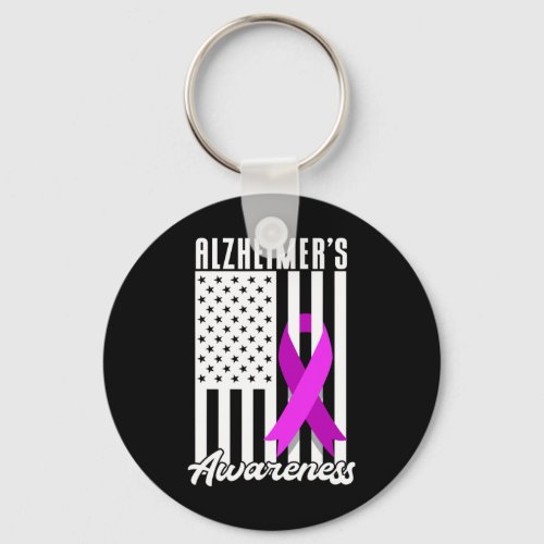 Awareness Memories Heimers Awareness  Keychain