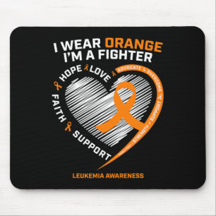 Awareness Men Women Mom Dad Gifts Leukemia Mouse Pad