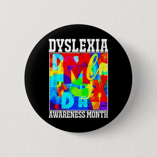 Awareness Month 6  Button (Front)