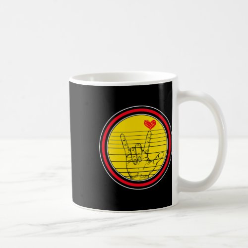 Awareness Month Asl Language Support I Love You Ha Coffee Mug