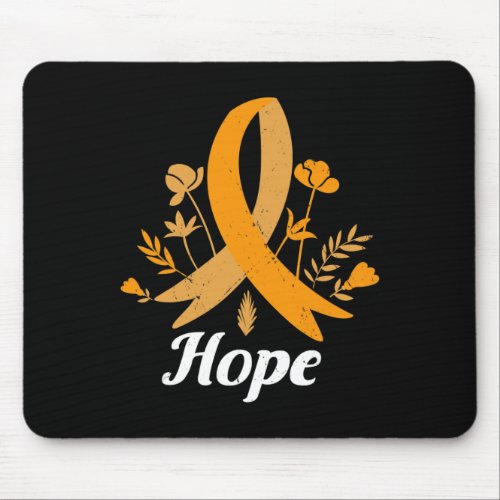 Awareness Month Hope Vintage Blood Cancer  Mouse Pad