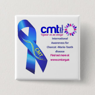 Awareness Month Ribbon Badge Button