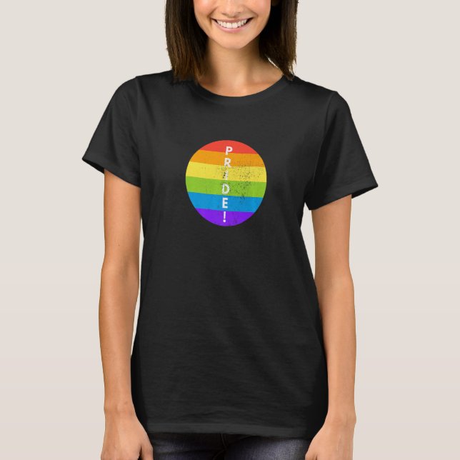 Awareness Month Support Love Accept LGBT Community T-Shirt (Front)
