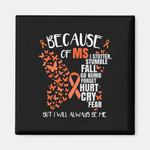Awareness Multiple Sclerosis Butterfly Magnet