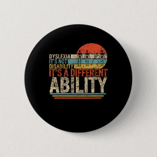 Awareness Not Disability Different Dabbing Skeleto Button