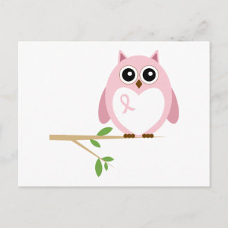 Awareness Owl Postcard