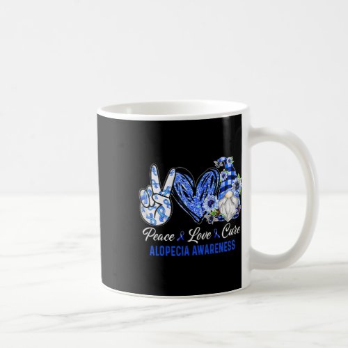 Awareness Peace Love Cure Gnome  Coffee Mug