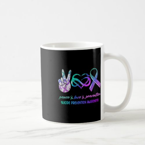 Awareness Peace Love Prevention  Coffee Mug