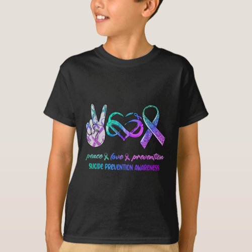 Awareness Peace Love Prevention  T_Shirt