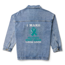 Awareness Polycystic Kidney Disease Tee Denim Jacket