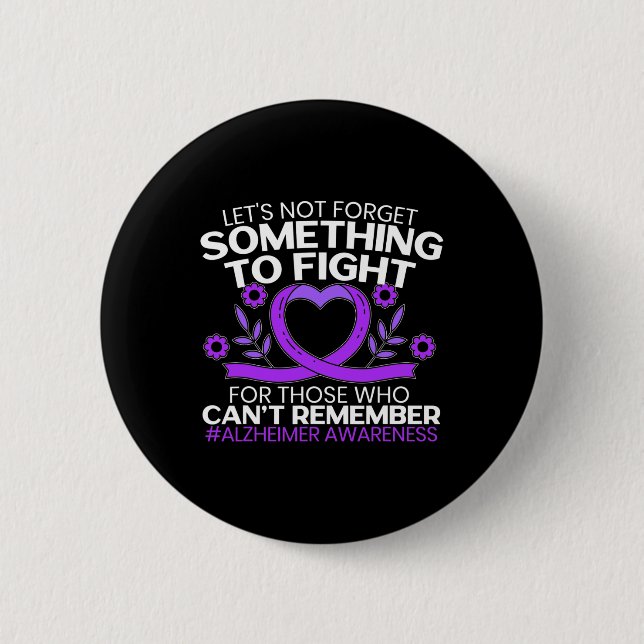 Awareness Purple Ribbon 2  Button (Front)