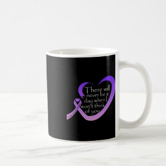 Awareness Purple Ribbon Coffee Mug