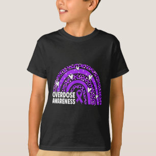 Awareness Purple Ribbon Drug Addiction Na Aa 1 T-Shirt