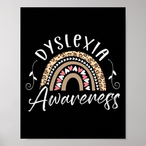 Awareness Reading Disorder Dyslexia Therapist  Poster