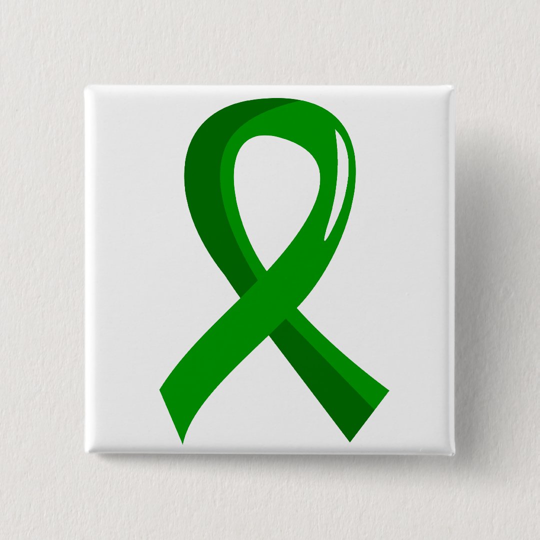 Awareness Ribbon 3 Traumatic Brain Injury TBI Pinback Button | Zazzle