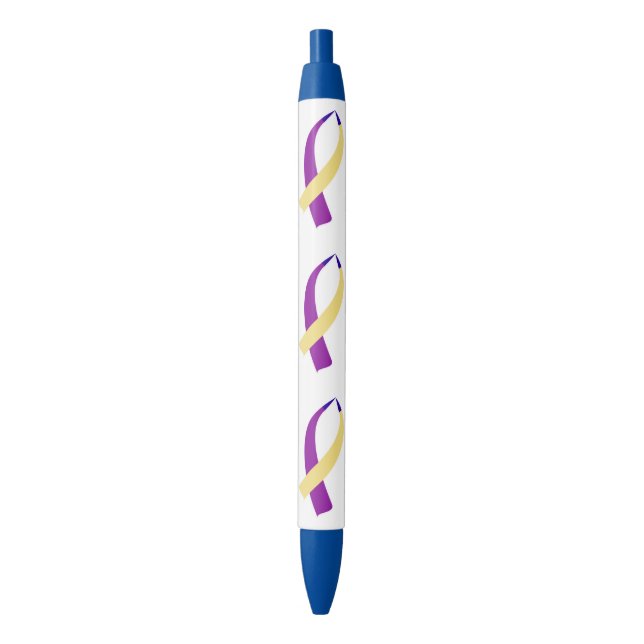Awareness Ribbon (Bladder Cancer) Pen (Front Vertical)