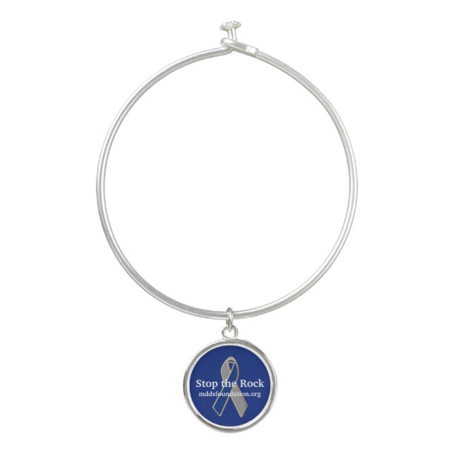 Awareness Ribbon Charm Bracelet (Front)