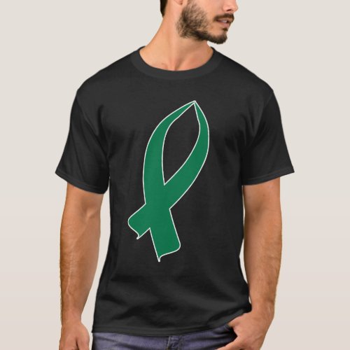 Awareness Ribbon Green T_Shirt