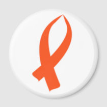 Awareness Ribbon (Orange) Magnet