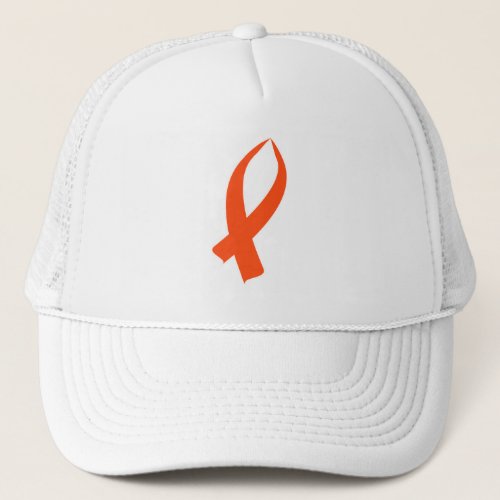 Awareness Ribbon Orange Trucker Hat