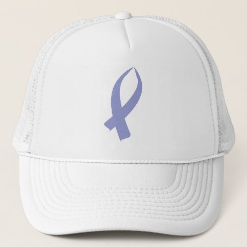 Awareness Ribbon Periwinkle Trucker Hat