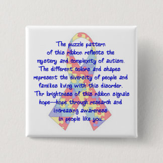 Awareness Ribbon Pinback Button